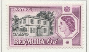 1959 British Colony BERMUDA 6d MH* Stamp A28P11F26975-