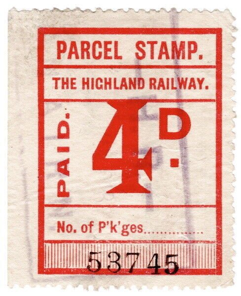 (I.B) The Highland Railway : Parcel 4d (Nairn)