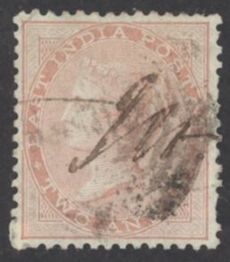 India Sc# 13 Used (a) 1855-1864 2a Queen Victoria 