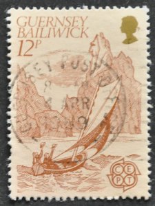 DYNAMITE Stamps: Guernsey Scott #222 – USED