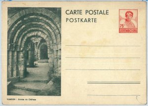 70020 - LUXEMBOURG - POSTAL HISTORY - PICTURE Postal Stationery Card  1936