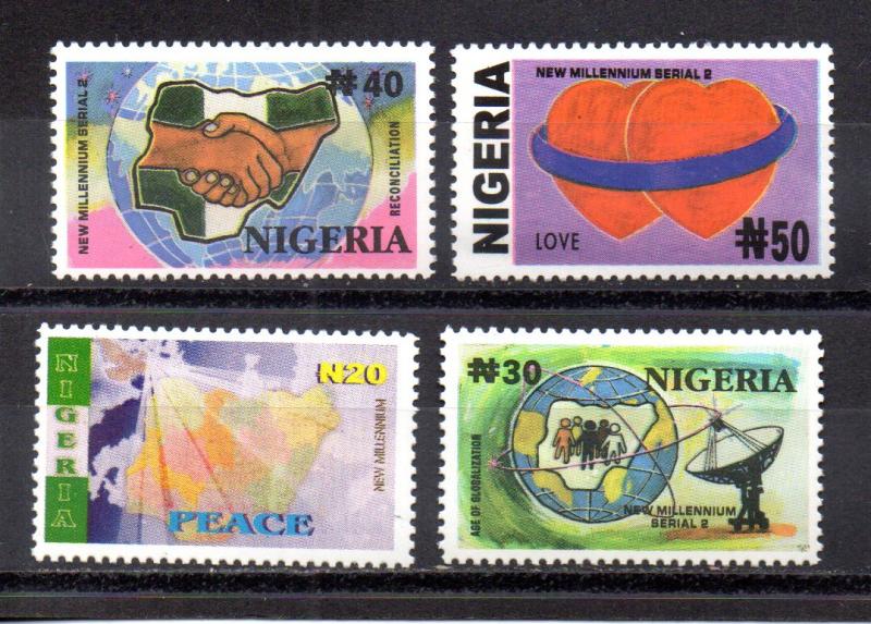 Nigeria 739-742 MNH