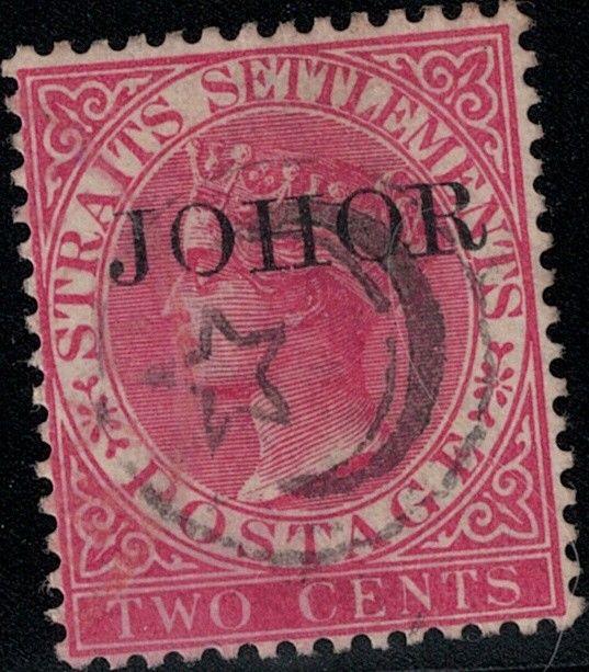 Malaya-Johore 1888 SC 11 Used SCV$ 75.00