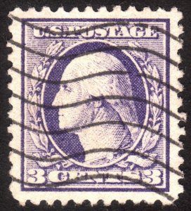 1918, US 3c, Washington, Used, XF, Sc 529