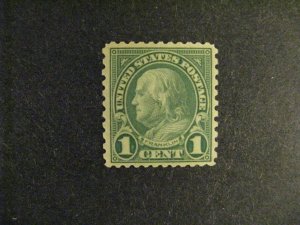 US #578 mint hinged  a22.9 5937 