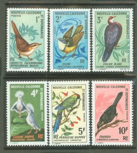 New Caledonia #361-66  Single (Complete Set)