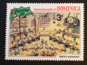 Dominica Scott #709 MNH