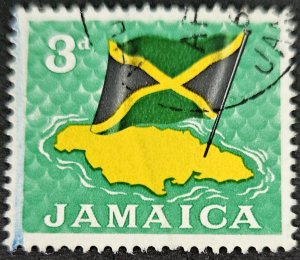 Jamaica 1964 SG221 3d used