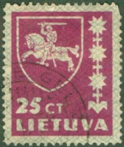 LITHUANIA 302 USED BIN $0.50