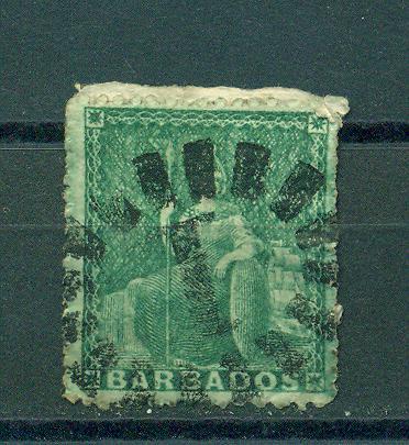 Barbados sc# 15 used cat value $26.00