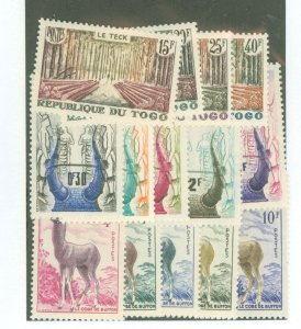 Togo #350-63 Mint (NH) Single (Complete Set)