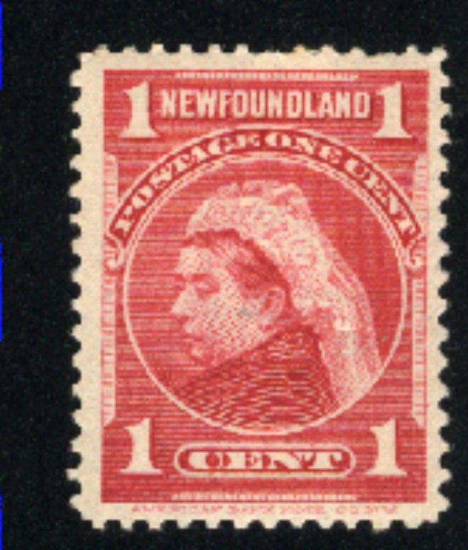 Newfoundland 79 Mint VF H 1897-1901 PD