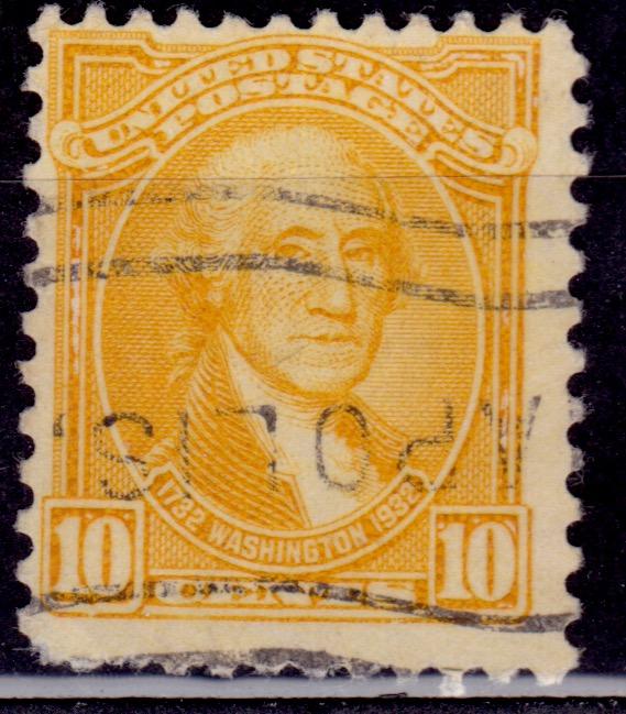 United States, 1932, Washington, 10c, sc#715, used