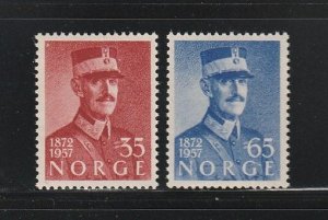 Norway 358-359 Set MNH King Haakon VII