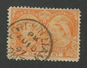 ONTARIO TOWN CANCEL FORT WILLIAM DATED