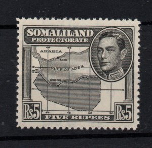 British Somaliland 1938 5R  unmounted mint SG104 WS36044