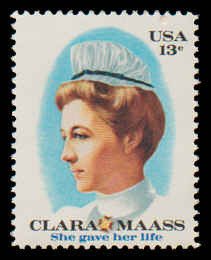 PCBstamps   US #1699 13c Clara Mass, MNH, (7)