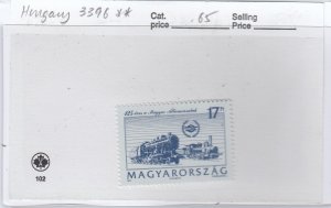 Hungary 3396 Trains mnh