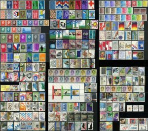 NETHERLANDS #451-735 Postage Stamp Collection 1969-1988 EUROPE Used