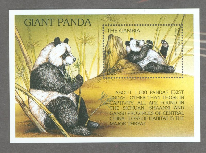 Gambia #1872 Mint (NH) Souvenir Sheet (Fauna)