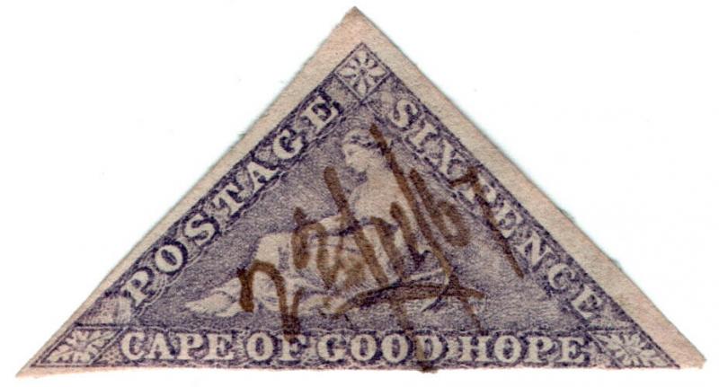 (I.B) Cape of Good Hope Revenue : Stamp Duty 6d