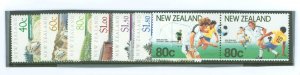 New Zealand #1014/1022 Mint (NH)  (Sheep) (Soccer)
