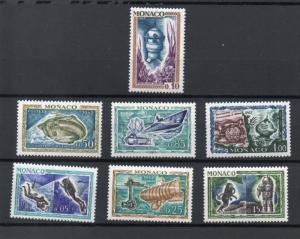 Monaco 521-527 MNH