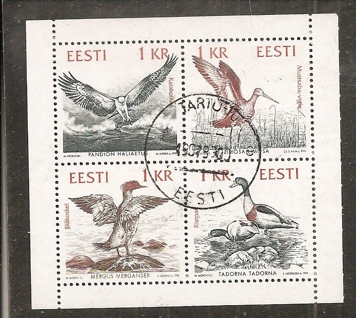 Estonia    Scott   234a   Birds   Used