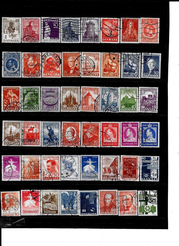 World / Lots Collection / Stamps /Europe/ Danmark 3