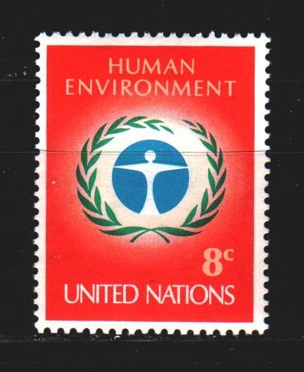 UN New York. 1972. 249 from the series. Human habitat. MNH.