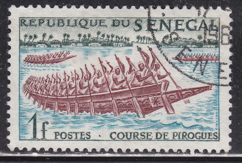 Senegal 203 Pirogues Boat Racing 1961