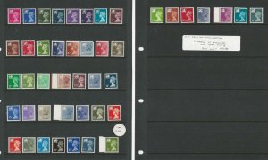 Great Britain, Postage Stamp, #WMMH1//WMMH55 Mint LH Wales, JFZ