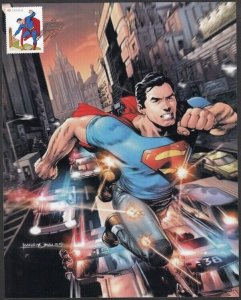 CANADA Sc #2679/83.98 SUPERMAN 75th ANN PHOTO with STAMP FIRST DAY CANCELLED