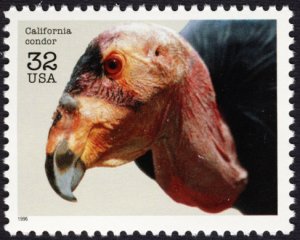 U.S. #3105i 32¢ MNH (Endangered Species: California Condor)