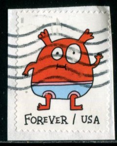 5639 (58c) Message Monster SA, used