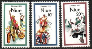 Niue Sc #171-173 MNH
