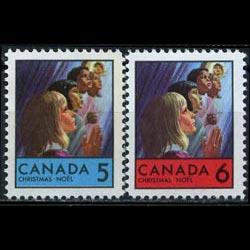 CANADA 1969 - Scott# 502-3 Christmas Set of 2 NH