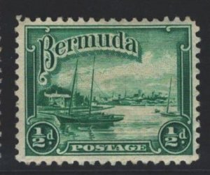 Bermuda Sc#105 MH