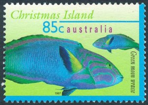 Christmas Island 1997 85c Marine Life - Moon Wrasse SG416 Fine Used