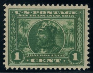 US Stamp #397 Panama-Pacific Expo 1c - PSE Cert - VF-XF 85 - MNH - SMQ $65.00