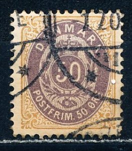 Denmark #51 Single Used