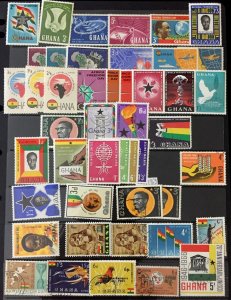 Gambia Ghana Botswana QV/QE M&U Collection(Apx 300+Items) ( HP152