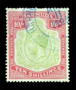 [BERMUDA] 1924 KGV 10s SG 92 / SC 96a (used)