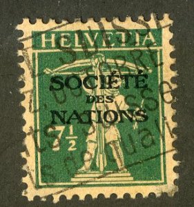 SWITZERLAND 2O7 USED BIN $.60 TELL