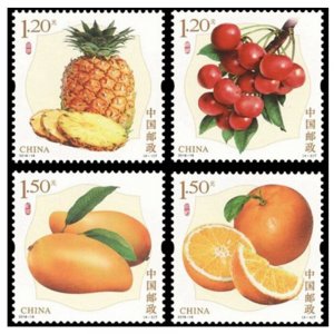 PR CHINA 2018-18 FRUITS SERIES 3 (2018) MNH