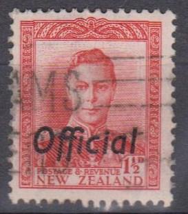 New Zealand #O92B F-VF Used (B6675)