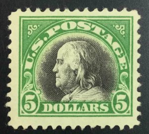 MOMEN: US STAMPS #524 MINT OG H VF+ LOT #74326*