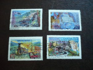 Stamps - Canada - Scott# 1199-1202 - Used Set of 4 Stamps