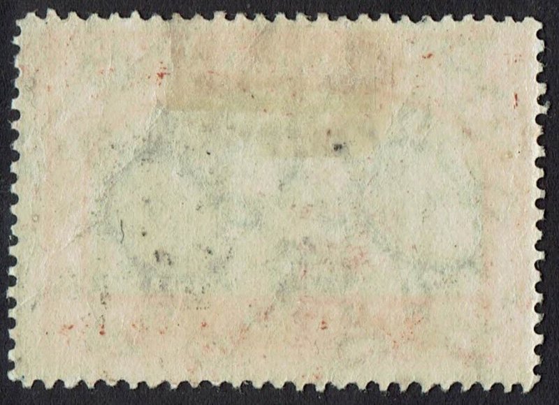 TONGA 1897 VIEW 5/- WMK SIDEWAYS