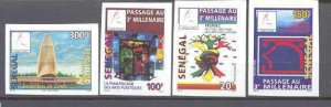 Senegal 1447-50 MNH imperf.Millennium